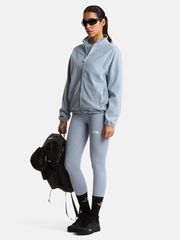 THE NORTH FACE Flisová bunda 'Oxara' svetlosivá