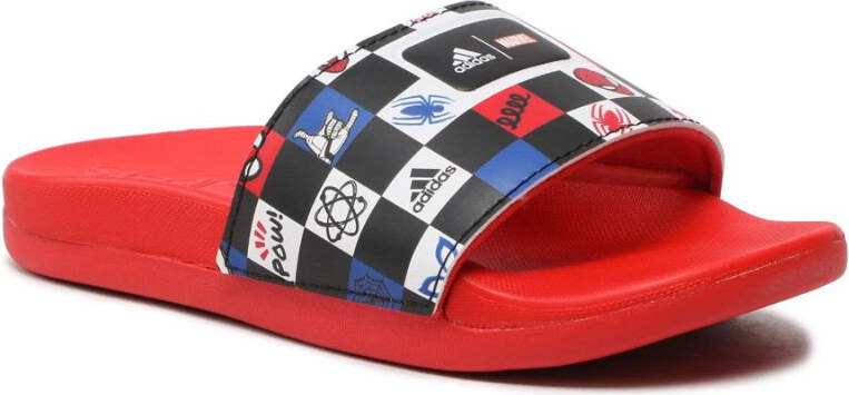 Detské papuče Adilette Comfort Spiderman K Jr HP7758 - Adidas