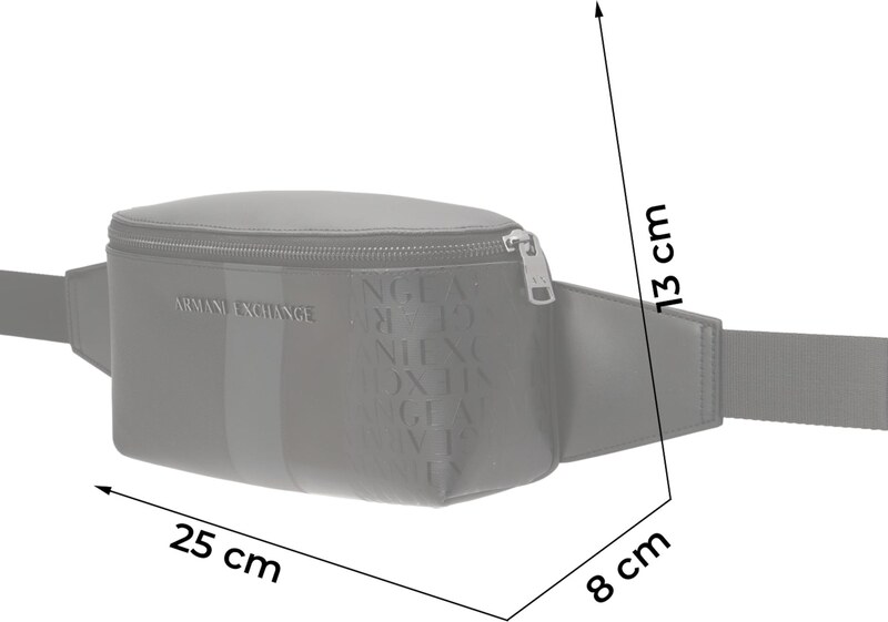 ARMANI EXCHANGE Ľadvinka 'DYLAN' čierna