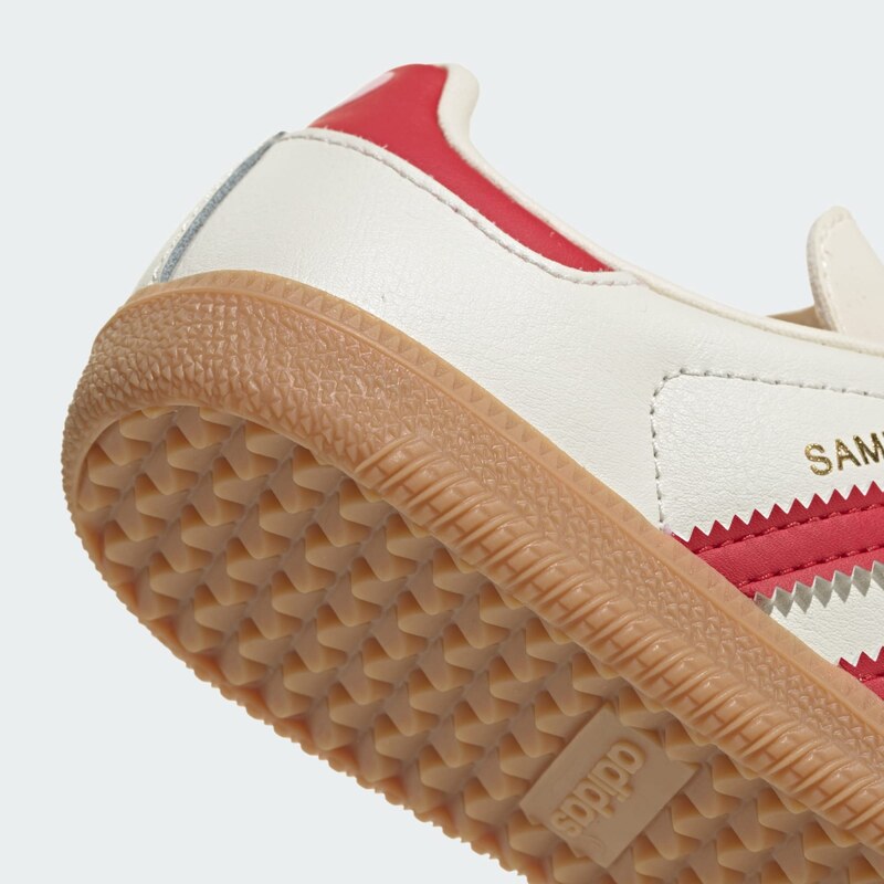 ADIDAS ORIGINALS Tenisky 'Samba' zlatá / jasne červená / biela