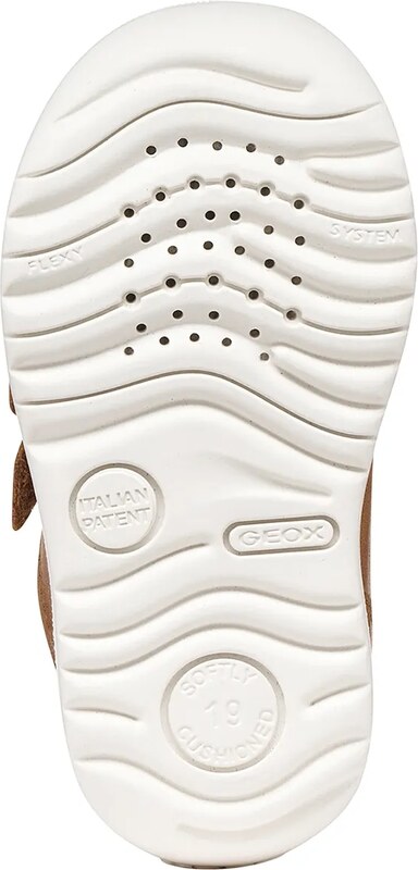 Detské kožené poltopánky Geox MACCHIA