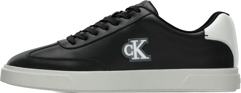 Calvin Klein Nízke tenisky tmavosivá / čierna / biela