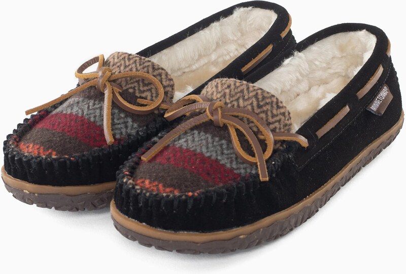 Minnetonka Mokasíny 'Tilia' hnedá / čierna