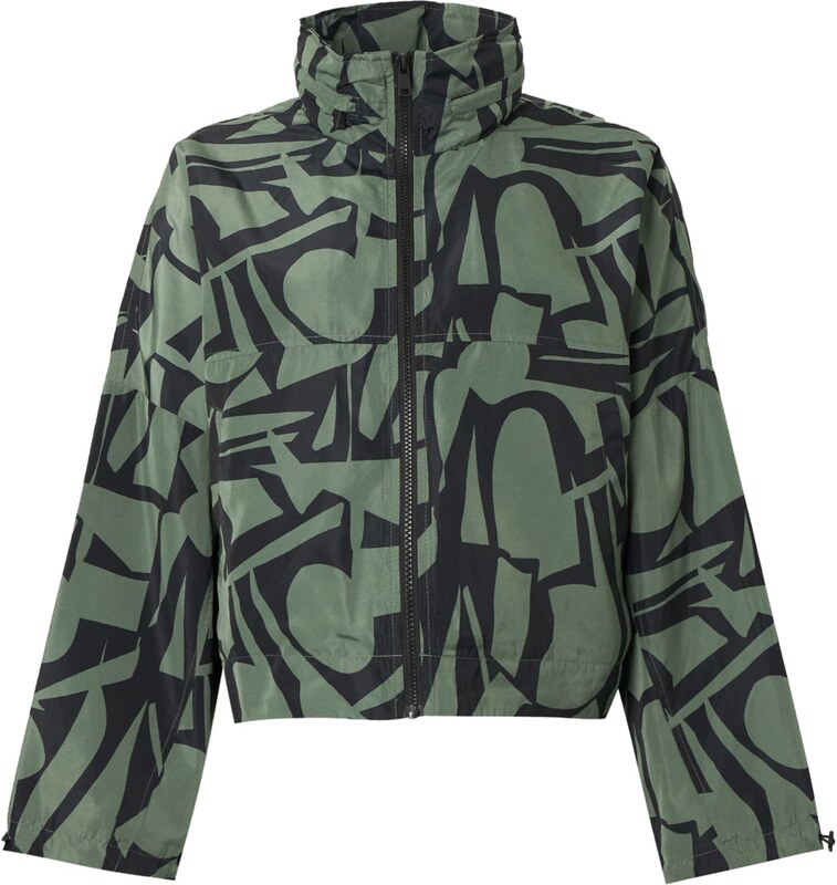 ONLY Prechodná bunda 'ONLBETTY' zelená / čierna