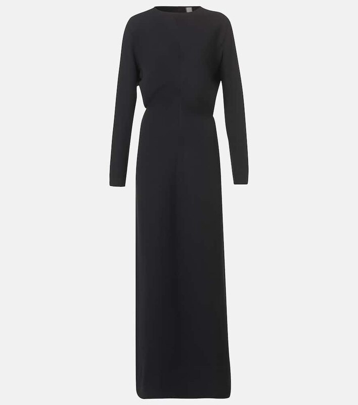 Toteme Draped cady maxi dress