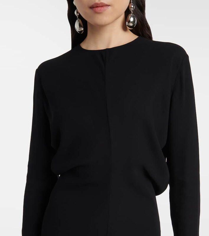 Toteme Draped cady maxi dress