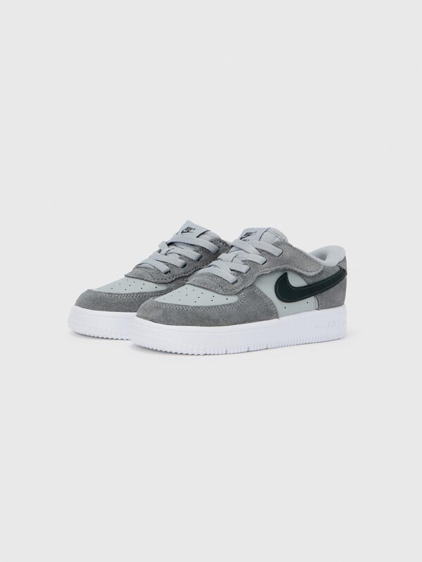 Nike Sportswear Tenisky 'Force 1 EasyOn BT Essential+' sivá / svetlosivá / čierna