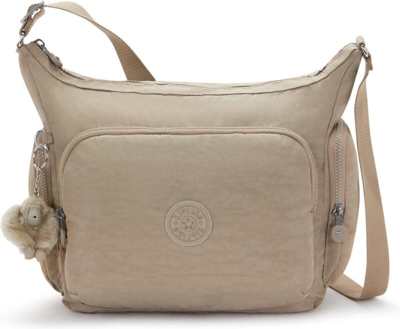 KIPLING Taška cez rameno 'Gabb' svetlobéžová