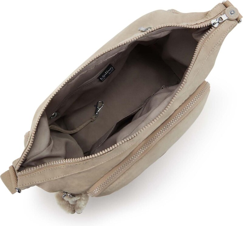 KIPLING Taška cez rameno 'Gabb' svetlobéžová