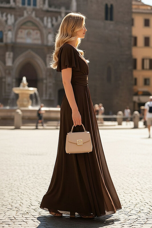 TopMode Slávnostné spoločenské šaty z jemného tylu