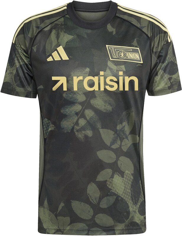 ADIDAS PERFORMANCE Dres '1. FC Union Berlin 2025/2026' pastelovo žltá / zelená / tmavozelená / čierna