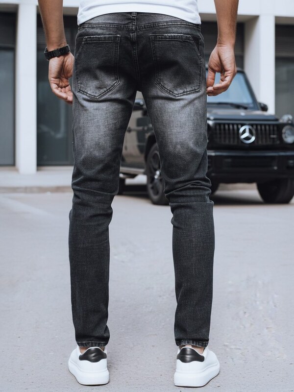 Dstreet Originálne čierne rifle s odreninami