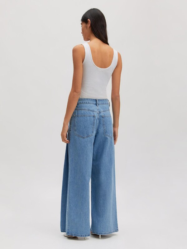 EDITED Džínsy 'Alani' modrá