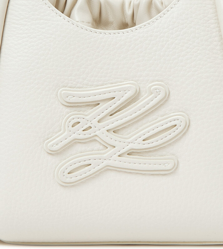 KABELKA KARL LAGERFELD K/AUTOGRAPH PATCH MINI TOTE