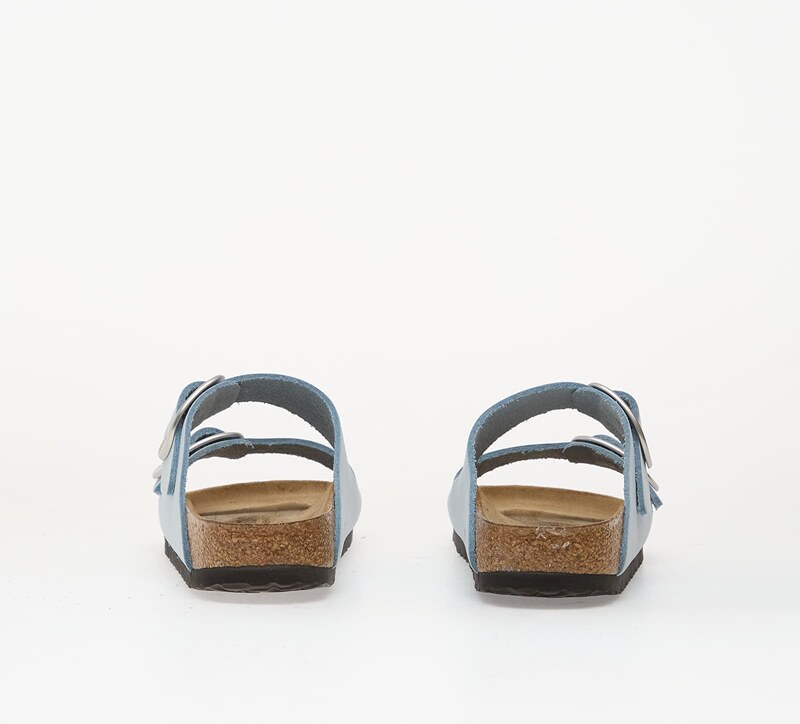 Birkenstock Arizona Big Buckle Nubuck Leather Women Baby Blue