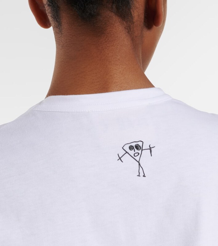 Plan C Printed cotton jersey T-shirt