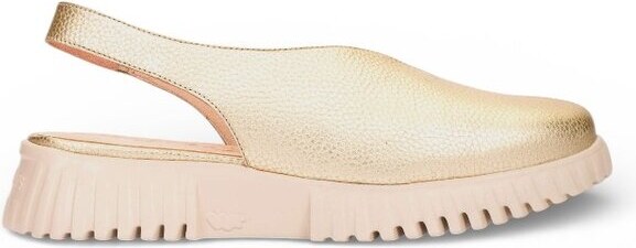 Dámské sandály s plnou špičkou Wonders A-4411 metalické