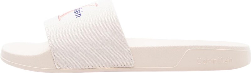 Calvin Klein Šľapky piesková / modrá / púdrová