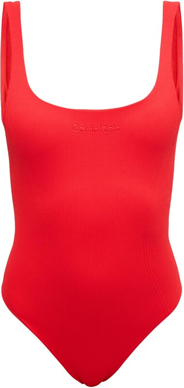 Calvin Klein Swimwear Jednodielne plavky červená
