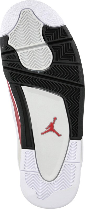 Jordan Nízke tenisky 'AIR JORDAN 4RM' nebielená / červená / biela