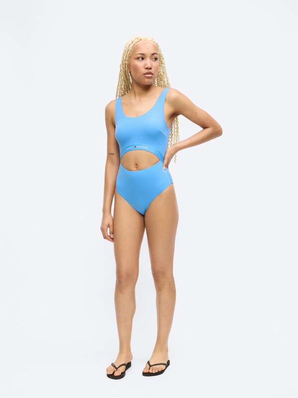 Tommy Hilfiger Underwear Jednodielne plavky tyrkysová