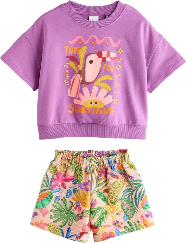 Next Set žltá / trávovo zelená / orgovánová / ružová