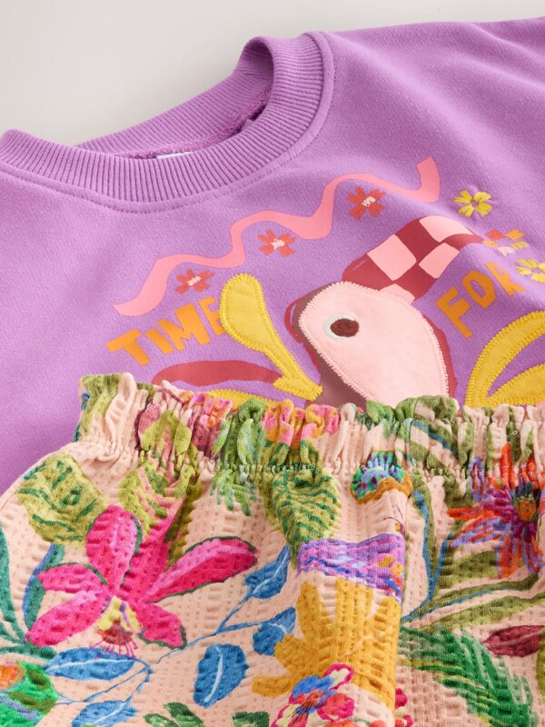 Next Set žltá / trávovo zelená / orgovánová / ružová