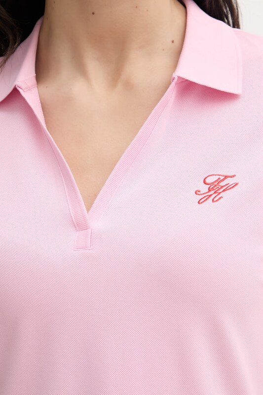 Tommy Hilfiger šaty bavlnené s elastanom