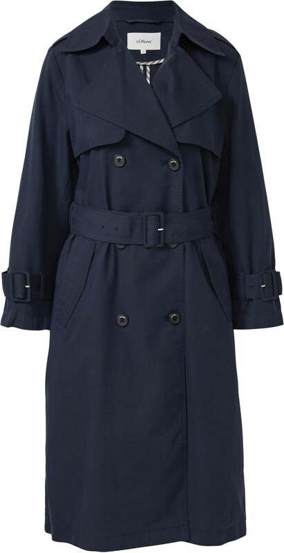 s.Oliver Prechodný kabát námornícka modrá