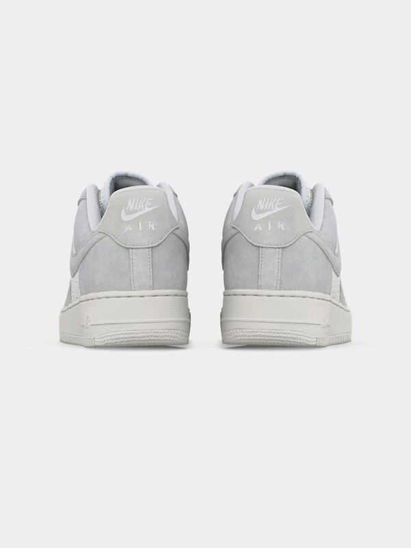 Nike Sportswear Nízke tenisky 'Air Force 1 '07 LV8' sivá / šedobiela