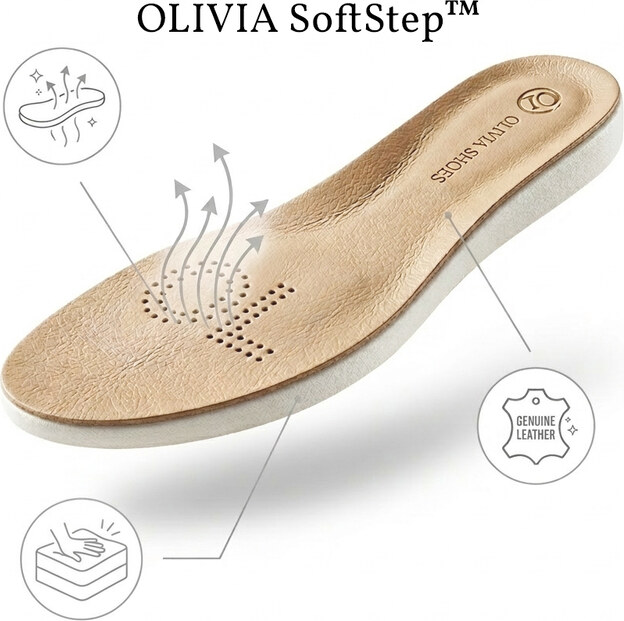 OLIVIA SHOES Biele tenisky s nariasením na jazyku na podošve ML38 8000