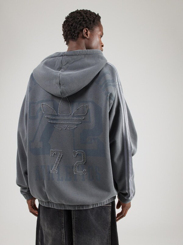 ADIDAS ORIGINALS Tepláková bunda karí / čadičová / svetlosivá / tmavosivá