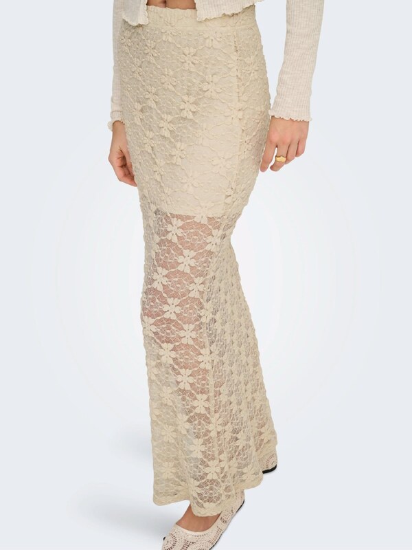 ONLY Sukňa 'ONLPearlina' béžová