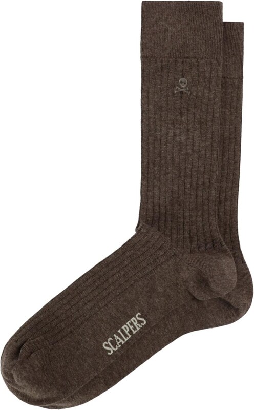 Scalpers Ponožky ' ' hnedá