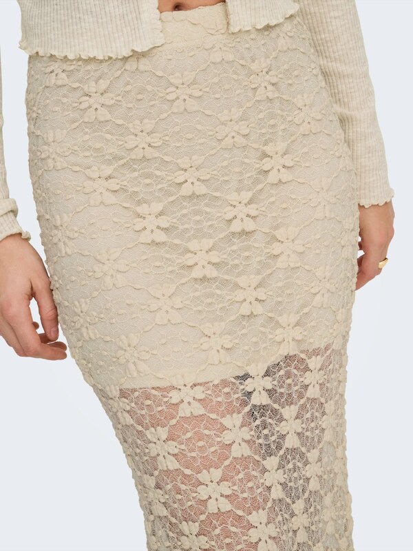 ONLY Sukňa 'ONLPearlina' béžová