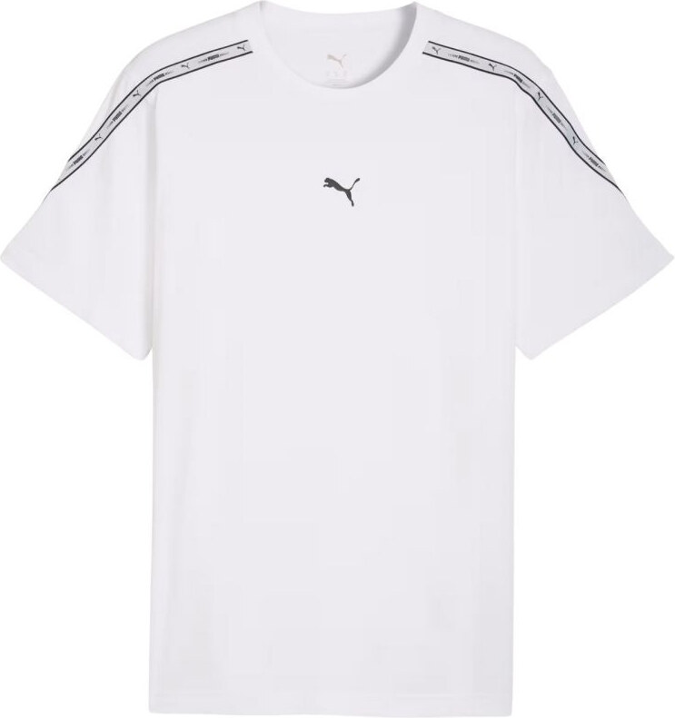 Pánske tričko Puma Tape Tee white 691693 02