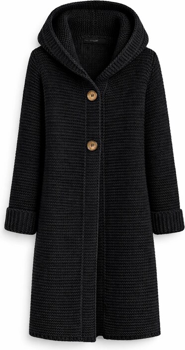 Fashionweek Dlhý Kardigan s kapucňou HONEY