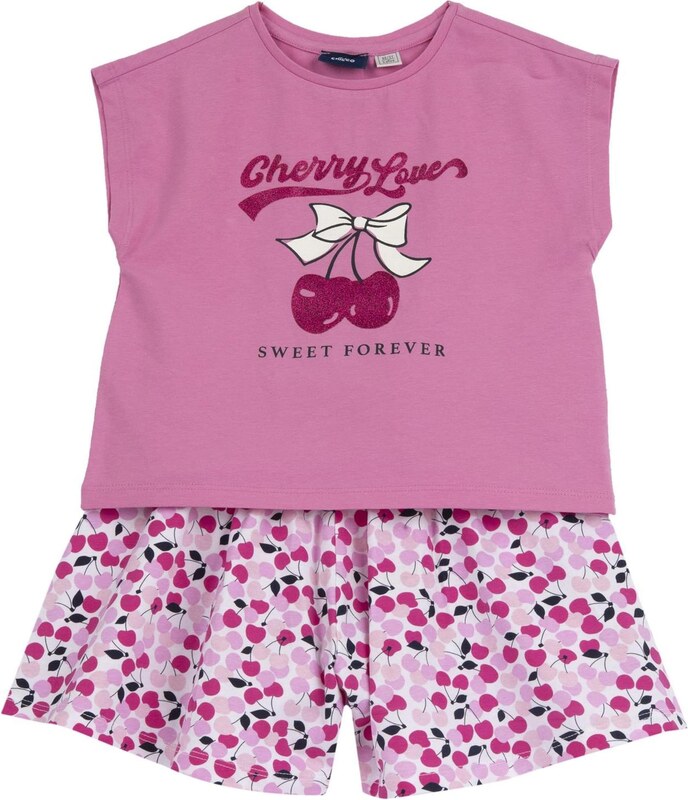 Chicco Set fuksia / čierna / biela