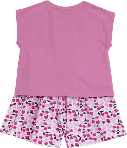 Chicco Set fuksia / čierna / biela