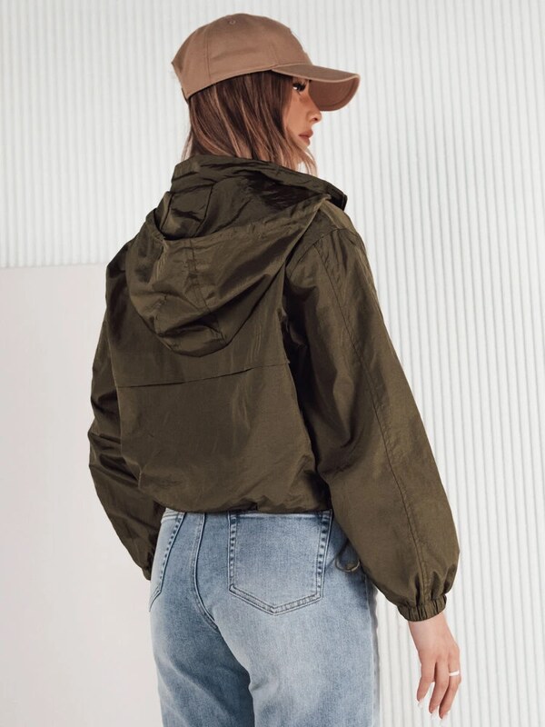 BASIC Tmavá khaki krátka bunda GRAUS TY4223