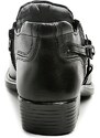 Koma 1026 čierne pánske westernové topánky