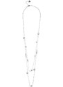 Outlet - GUESS náhrdelník Silver-Tone Beaded Fireball Necklace, 6540