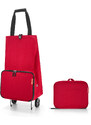 Nákupná taška na kolieskach Reisenthel Foldabletrolley červená