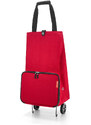 Nákupná taška na kolieskach Reisenthel Foldabletrolley červená
