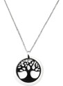Dámsky náhrdelník z chirurgickej ocele strom života S121090