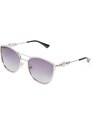 GUESS okuliare Cat Eye Metal Sunglasses silver, 11002