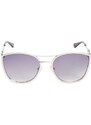 GUESS okuliare Cat Eye Metal Sunglasses silver, 11002