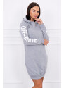 Fashionweek Športové šaty s kapucňou OFF WHITE K62072