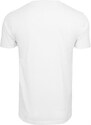 Urban Classics NASA pánske tričko Wormlogo, biele