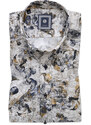 Willsoor Košeľa Slim Fit s jemným kvetinovým vzorom (výška 176 - 182) 10494